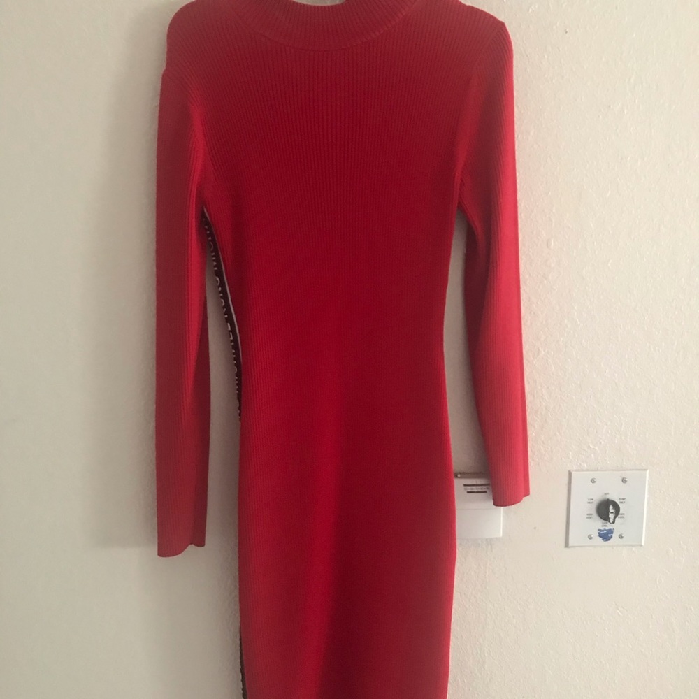 Red beautiful dress